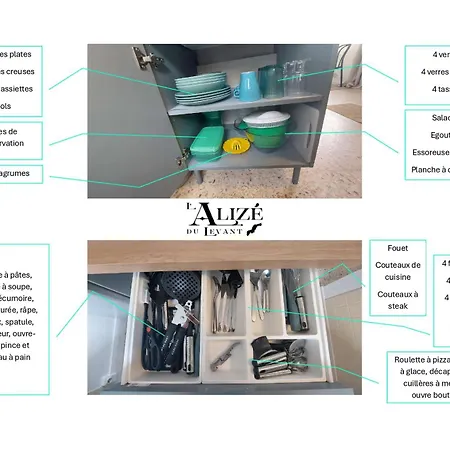 アパートホテル L'alize Du Levant
